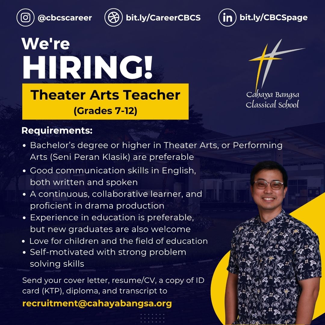 CBCS THEATER ARTS TEACHER
