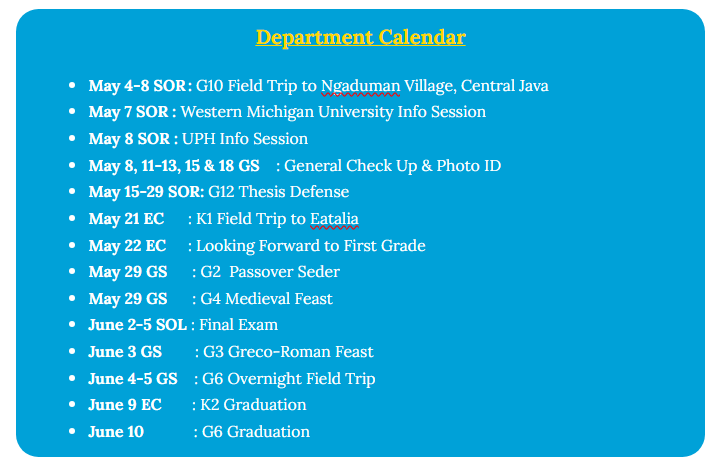 Department Cal
