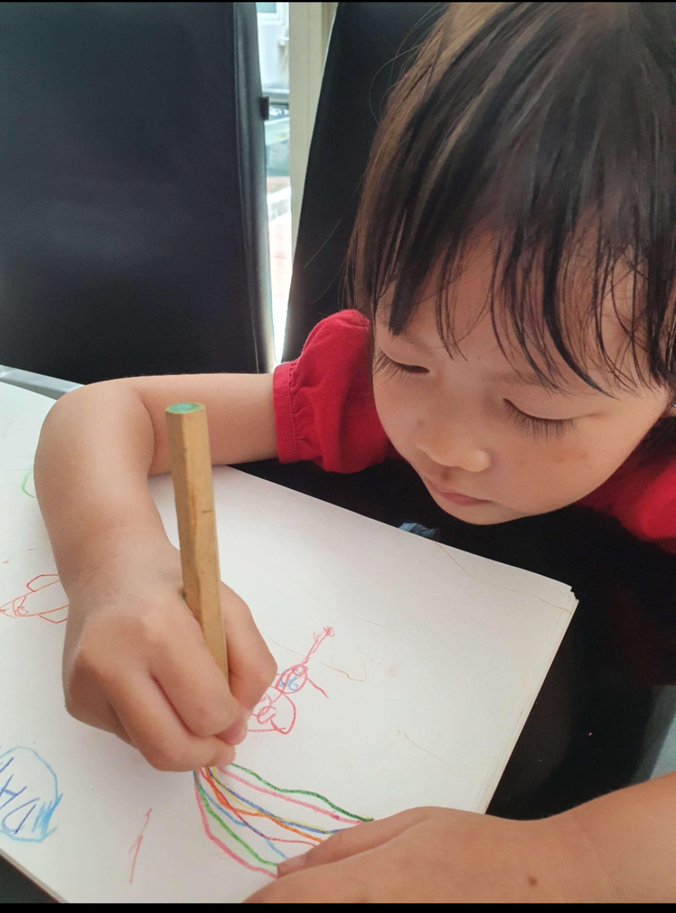 I can draw a rainbow