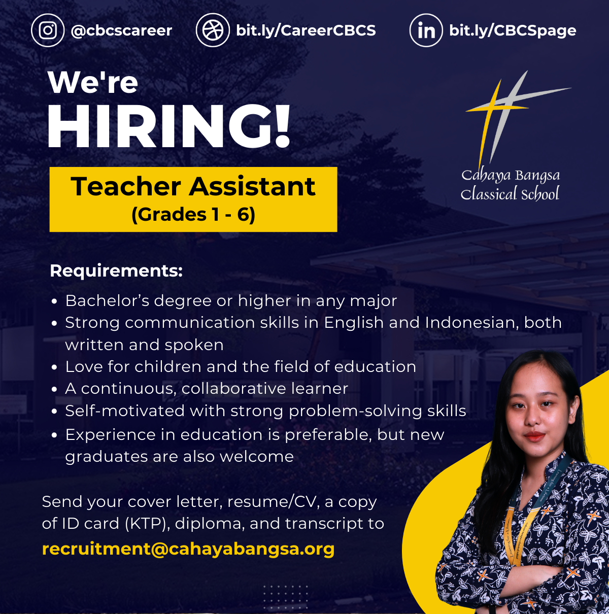 Grammar School Teacher Assistant